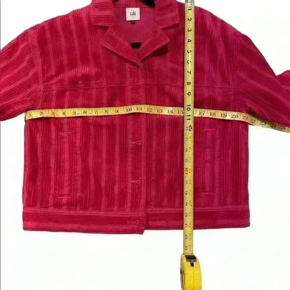 CAbi Pink Corduroy Jacket size S - Picture 8 of 8